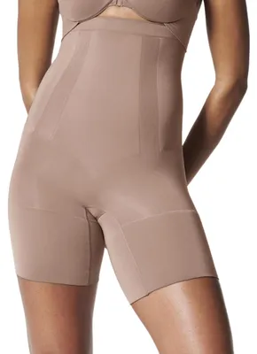 Produktbild von Spanx, Damen Oncore High-Waisted Mid-Thigh Short, SS1915, Café Au Lait, Beige, i