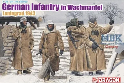 Obrázok produktu pre DRAGON 6518 Nemecká pechota v Wachmanteli – Leningrad 1943
