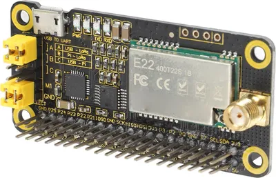 Zdjęcie produktu dla AM 020 LoRa HAT SX1268 Moduł bezprzewodowy 410-810MHZ 5km z interfejsem UART dla RPi
