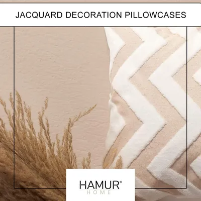 Zdjęcie produktu dla Komplet dwóch poszewek na poduszki, styl boho, 30 x 50 cm, idealne do salonu i sypialni