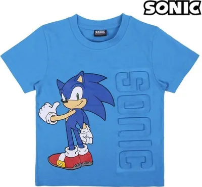 Produktbild von Kurzarm-T-Shirt für Kinder Sonic - 12 Jahre
