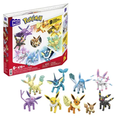 Produktbild von MEGA Pokémon GFV85, Spielzeugfigurenset, 6 Jahr(e), Kunststoff, 470 Stück(e), 548,8 g