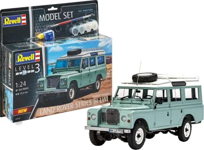 Image de Revell Model Set Land Rover Series III LWB station wagon 1:24