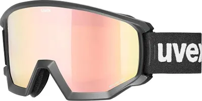 Zdjęcie produktu dla Uvex Athletic Colorvision Skibrille Schwarz Mirror Rose Colorvision Orange Clear/CAT2 Herren,Damen Schwarz Mirror Rose Colorvision Orange Clear/CAT2