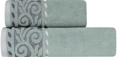 Obrázok produktu pre Uterák, bavlnený uterák s okrajom Victoria 50x90cm mentolové farby
