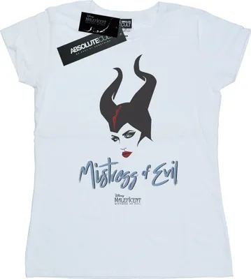 Produktbild von Disney - "Mistress Of Evil" T-Shirt für Damen BI30658 (S) (Weiß)