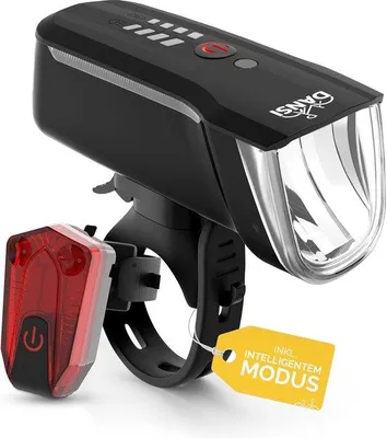 Productafbeelding van Fietsverlichtingsset StVZO - LED-fietslamp - wiellicht licht voor veiligheid