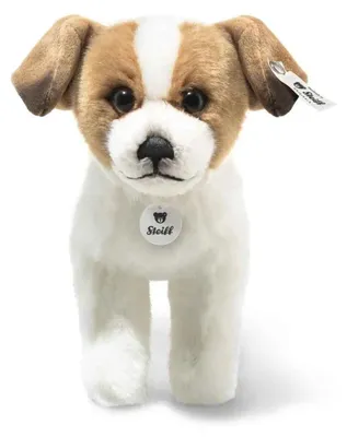 Produktbild von Steiff Terrie Hund 17, weiß/braun, stehend