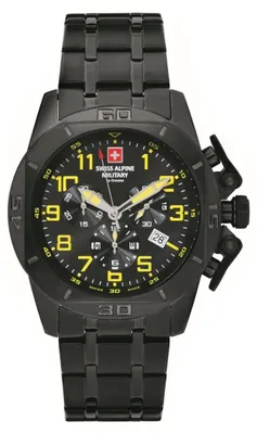 Produktbild von Swiss Alpine Military Herren Uhr Chrono 7063.9174SAM Edelstahl