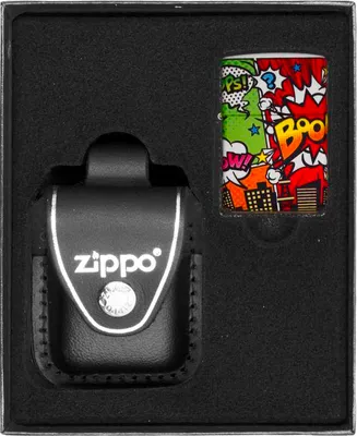 Produktbild von ZIPPO Feuerzeug POP ART CITY Geschenkset Nr. 3