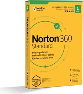 Obrázek produktu pro Norton 360 Standard 1Uživatel 1Zařízení 10GB 12MO GENERIC