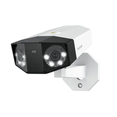 Zdjęcie produktu dla Reolink Duo 3 PoE, kamera 8K 16MP z podwójnym obiektywem PoE, panorama 180°, śledzenie ruchu, kolorowy noktowizor, inteligentne wykrywanie, dwukierunkowe audio