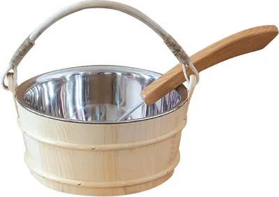 Obrázok produktu pre Saunová vaňa s naberačkou 5 litrov