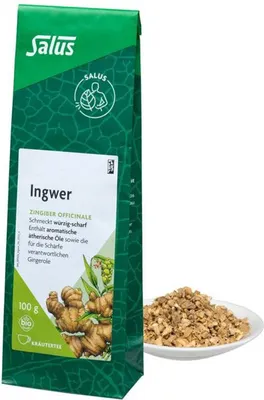 Produktbild von INGWER GEWÜRZTEE Zingiber officinale  Salus