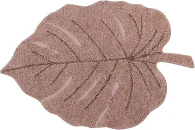 Produktbild von LORENA CANALS MONSTERA Teppich aus Baumwolle nackt 120 x 180 cm
