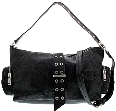 Immagine prodotto di Elegante borsa da donna nera con tracolla versatile e scomparti