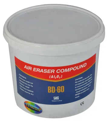 Obrázok produktu pre Fengda BD-60 korund na pieskovanie gr.120 Fengda BD-178 mini pieskovacie pištole 5 kg