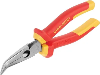 Produktbild von Irwin Flachrundzange gewinkelt 200mm VDE