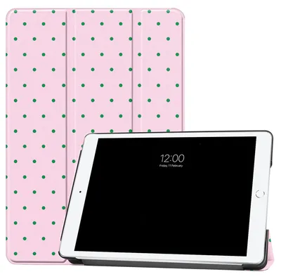 Produktbild von imoshion Design Dreifachklapp-Hülle für das Apple iPad 9 (2021) 10,2 Zoll / iPad 8 (2020) 10,2 Zoll / iPad 7 (2019) 10,2 Zoll – Happy Dots