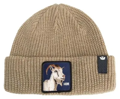 Zdjęcie produktu dla GOORIN Uni Beanie - Mütze, naszywka z przodu, Rippstrick, One Size The Him