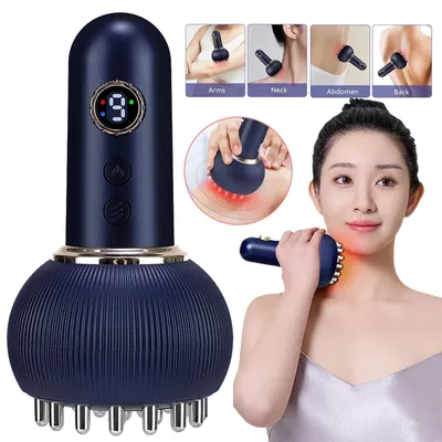 Produktbild von Elektrischer Cellulite-Massagegerät Lymphdrainagegerät Meridian Massagebürste DE
