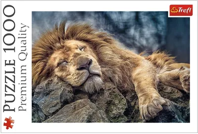 Obrázek produktu pro Trefl Puzzle Spící lev / 1000 dílků