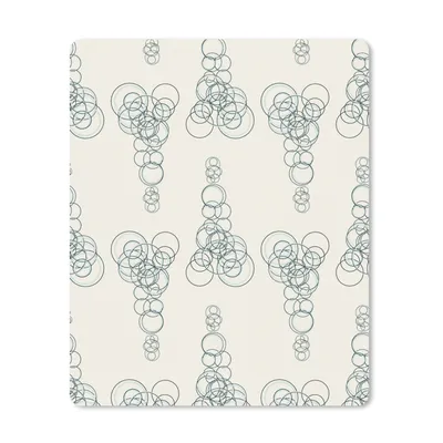 Produktbild von MuchoWow® Mauspad Mousepad Kreis - Muster - Abstrakt 30x40 cm - Mousepads - Maus Mat - Pad - Mausunterlage - Mausmatten