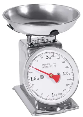 Produktbild von CONTACTO Küchenwaage, Höhe: 250 mm, Länge: 145 mm, Breite: 200 mm