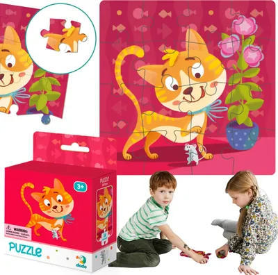 Image de TM Toys Dodo Puzzle Cat 16 pièces