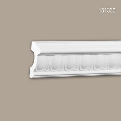 Produktbild von PROFHOME 151330 Wand- und Friesleiste Stuckleiste Zierleiste Wandleiste 2 m
