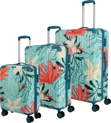 Produktbild von travelite Cruise 4W Trolley L / M / S Travelbag Turquoise Lily türkis 75cm