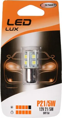 Produktbild von START P21/5W Einzellampe 13 LEDs Bi-Light für Autoscheinwerfer 12V 21W BAY15d