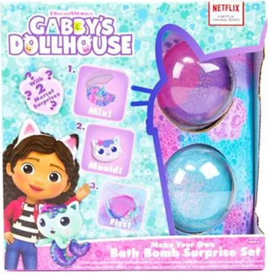 Immagine prodotto di Set di bombe da bagno a sorpresa della Casa delle bambole di Gabby