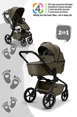 Produktbild von Moon Resea 2.0 Kombikinderwagen moss
