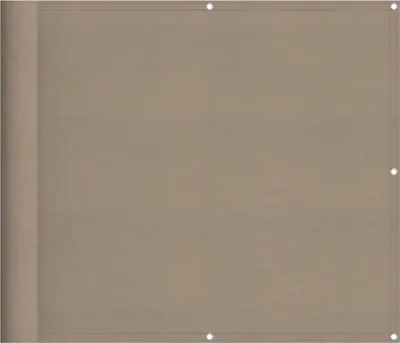 Obrázok produktu pre vidaXL Balkónová zástena Taupe 90x700 cm 100 % Polyester-Oxford