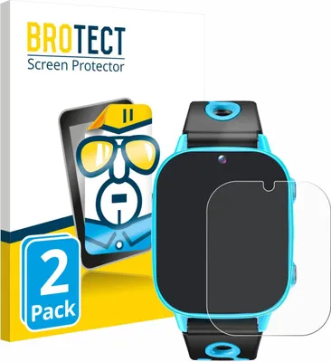 Produktbild von 2x Für idomars M003bk 1.8" Schutzfolie BROTECT Displayschutz Display Schutz Folie Klar Transparent