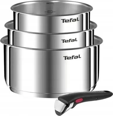 Image de TEFAL Zestaw garnkow Ingenio Emotion L8964S55 4 ele