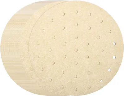 Imagen del producto de Papel de hornear redondo, 22 cm, 100 unidades, perforado, para freidoras de aire