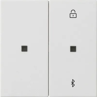 Produktbild von Gira 538127 System 3000 Jalousie- und Schaltuhr BT System 55 Reinweiß
