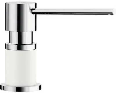 Produktbild von Spülmittelspender Blanco LATO silgranitweiß/chrom 525814