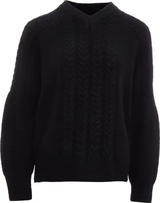 Image de Pull en maille ALBEE pour femme - noir, taille M