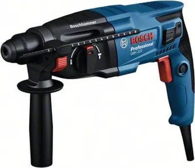 Zdjęcie produktu dla Bosch GBH 2-21 Professional, SDS Plus, Czarny, Niebieski, Czerwony, 2,1 cm, 2 J, 4800 bpm, 4 - 10 mm