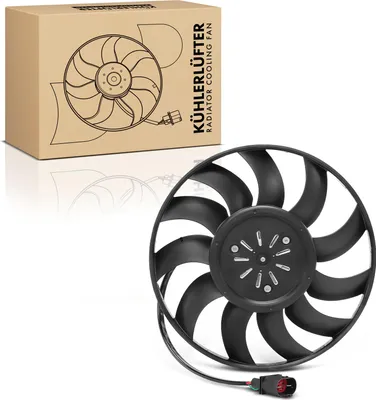 Productafbeelding van Frankberg 1x Motorradiateur Enkele ventilator