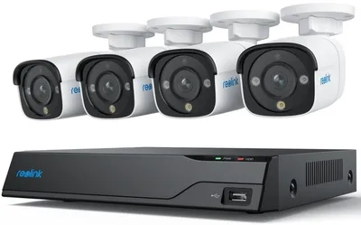 Produktbild von Reolink NVS8-8MB4, Kabelgebunden, Patrone (Form), RJ-45, Drinnen/Draußen, 700 lm, 6500 K