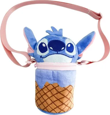 Produktbild von Stitch-Plüsch-Rucksack mit verstellbaren Trägern und Reißverschluss
