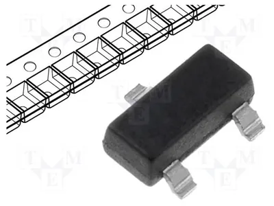 Image de 1 x Capteur : Hall omnipolaire. Tension : 3 ÷ 24 VDC. Température : -40 ÷ 150 °C. Référence : SS351AT (capteurs Hall)