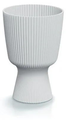 Zdjęcie produktu dla Doniczka MILLY ROUND 18,8 cm - Kolor: biały