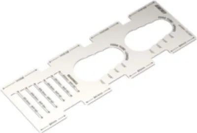 Produktbild von BBB Cycling BBB Messwerkzeug HeadGuide, One Size, silber - präzise Steuersatz...