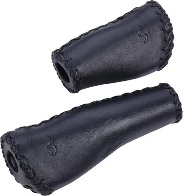 Immagine prodotto di BBB Cycling Manopole BBB LeatherFix 92/135 mm nero 92 - in vera pelle ergonomica...