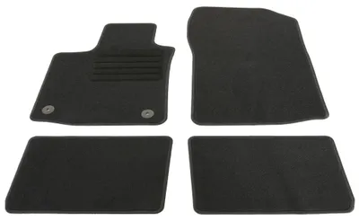 Fußmatten Set für Renault Twingo 2, Bj. 9/2007-12/2011, schwarz